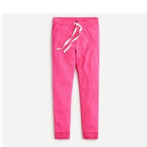 J. CREW cloud fleece relaxed joggers sz Large